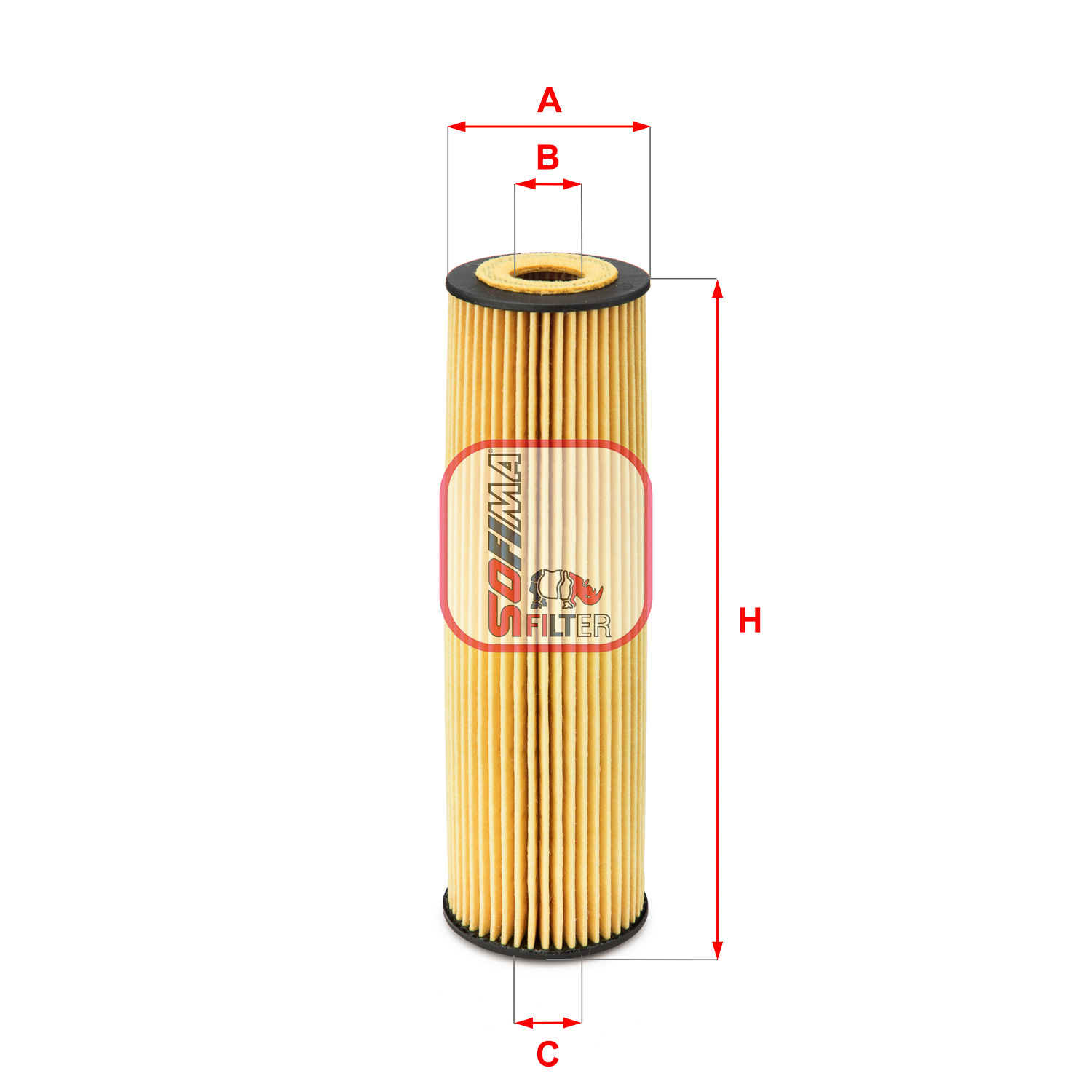 SOFIMA S 5050 PE Oil Filter for MERCEDES-BENZ