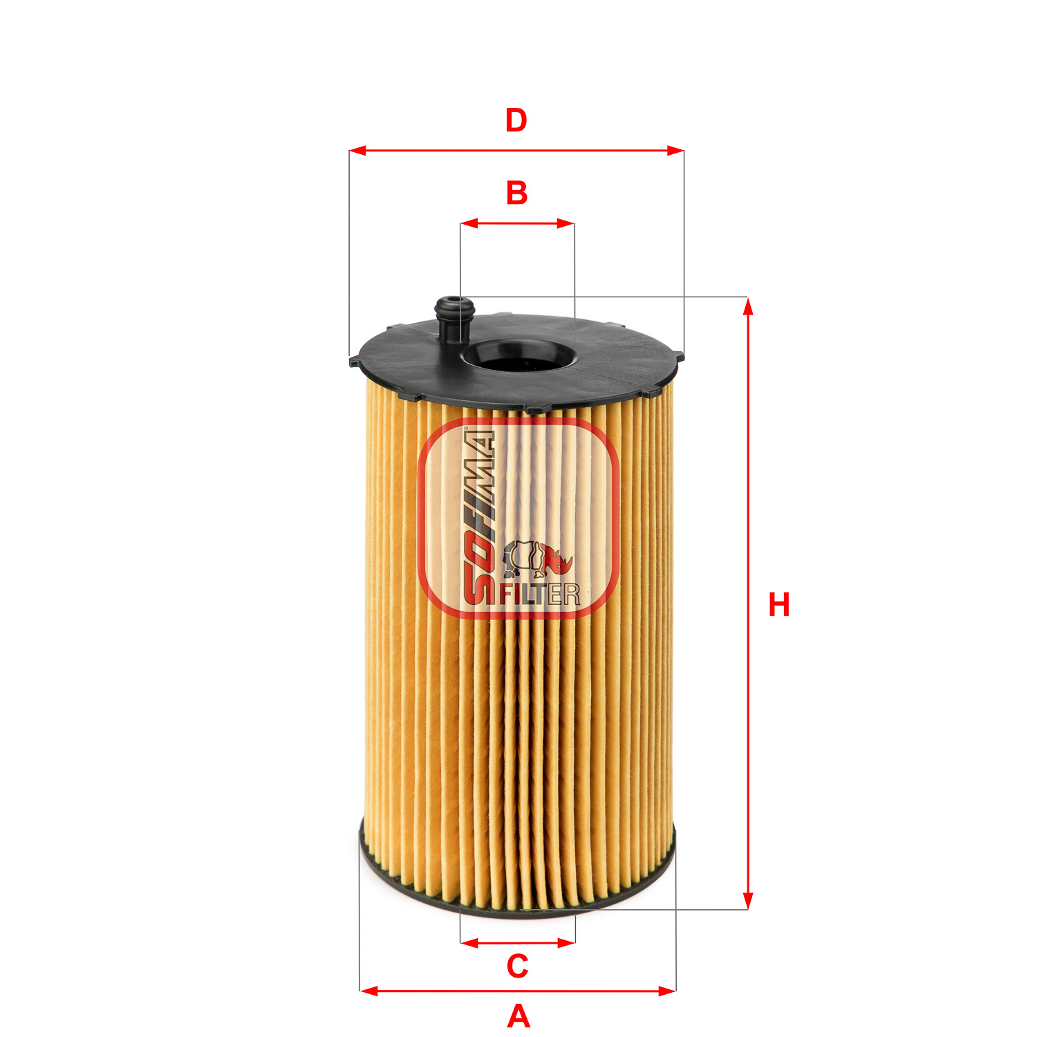 SOFIMA S 5066 PE Oil Filter for CITROËN JAGUAR LAND ROVER PEUGEOT