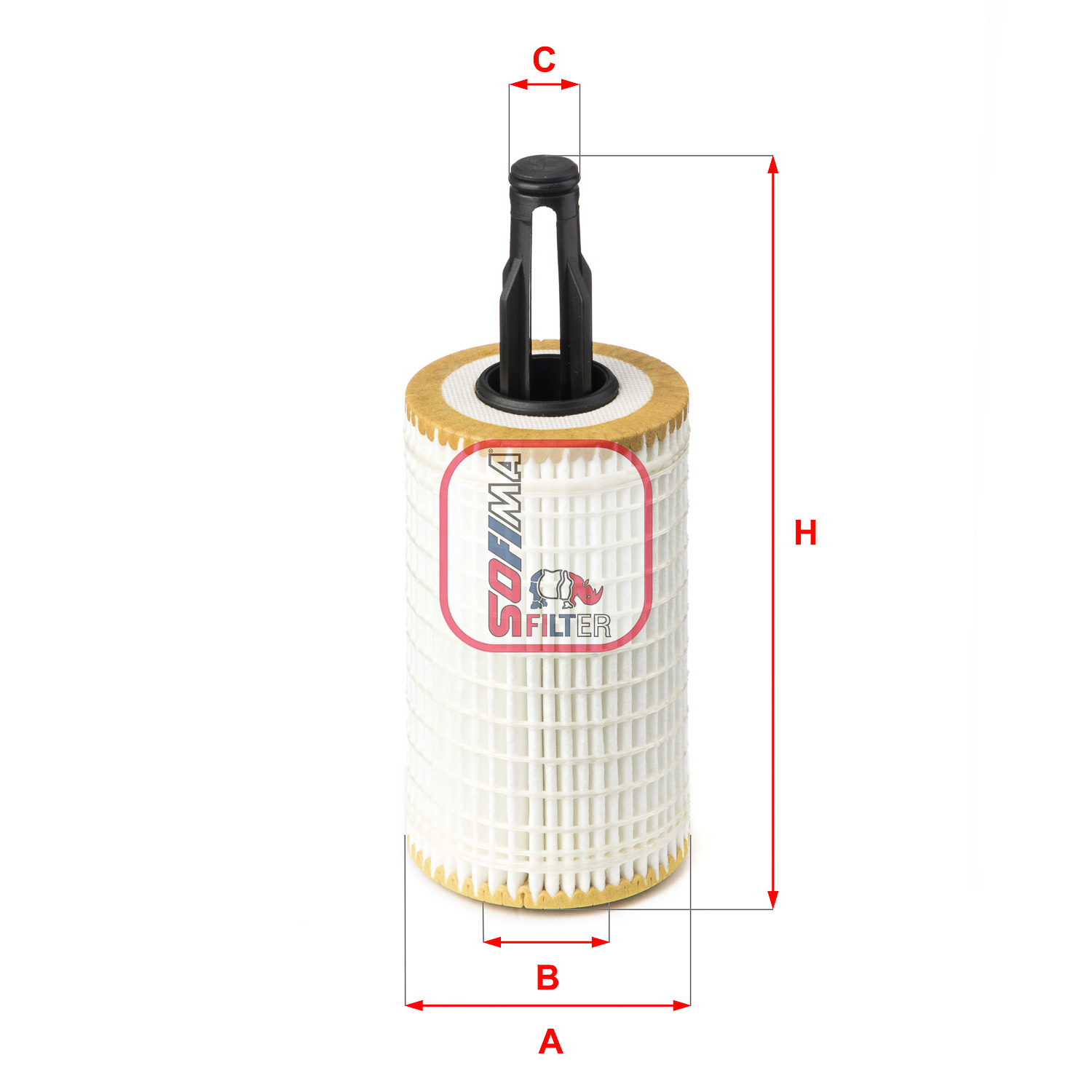 SOFIMA S 5172 PE Oil Filter for MERCEDES-BENZ