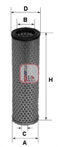 SOFIMA S 7157 A Air Filter