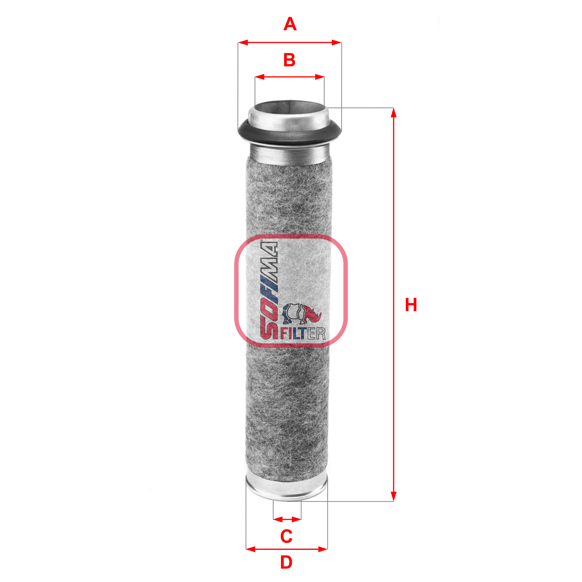 SOFIMA S 7166 A Air Filter
