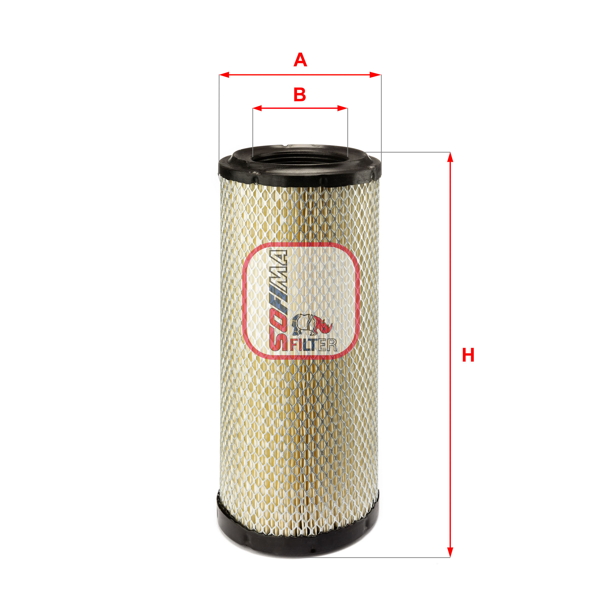 SOFIMA S 7429 A Air Filter for DEUTZ-FAHR FIAT