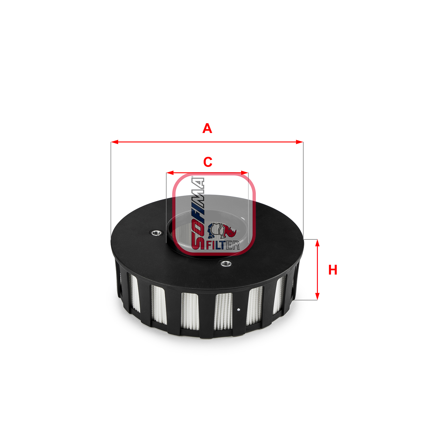 SOFIMA S 7686 A Filter, crankcase ventilation