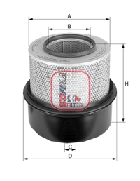 SOFIMA S 7861 A Air Filter