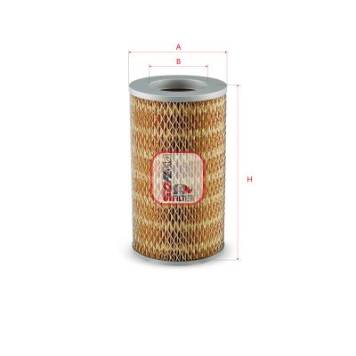 SOFIMA S 7D10 A Air Filter for METROCAB TOYOTA