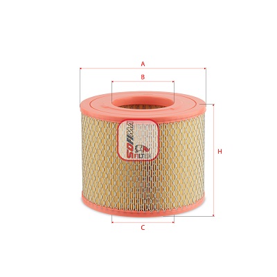 SOFIMA S 7I95 A Air Filter for ISUZU