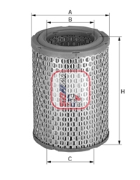 SOFIMA S 7234 A Air Filter for CITROËN PEUGEOT