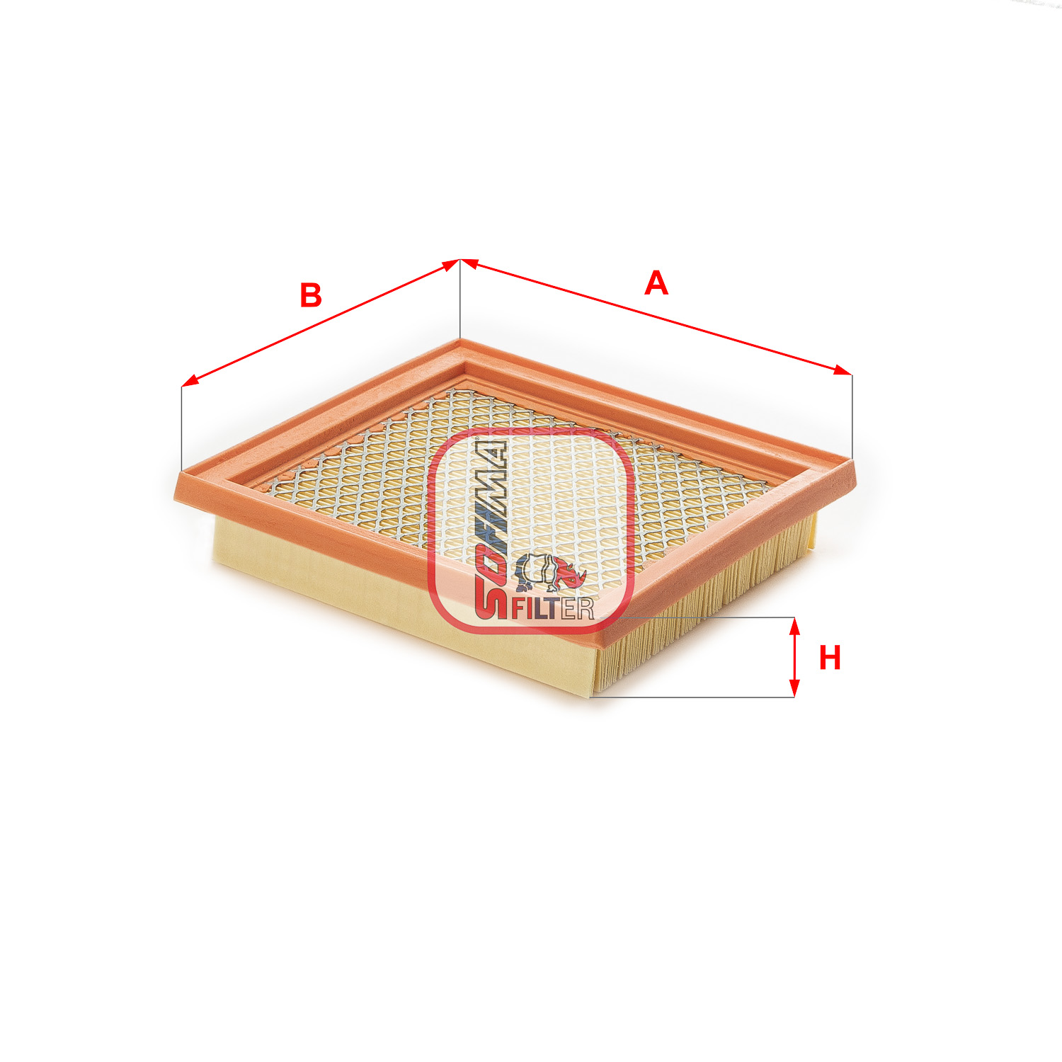 SOFIMA S 9540 A Air Filter for NISSAN