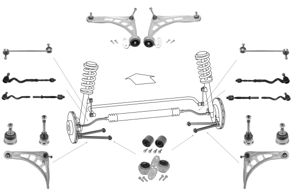 MEYLE WG0492400 Lenkung