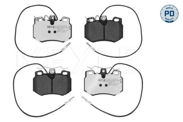 MEYLE 025 210 8017/PD MEYLE-PD: Advanced performance and design. Bremsbelagsatz, Scheibenbremse