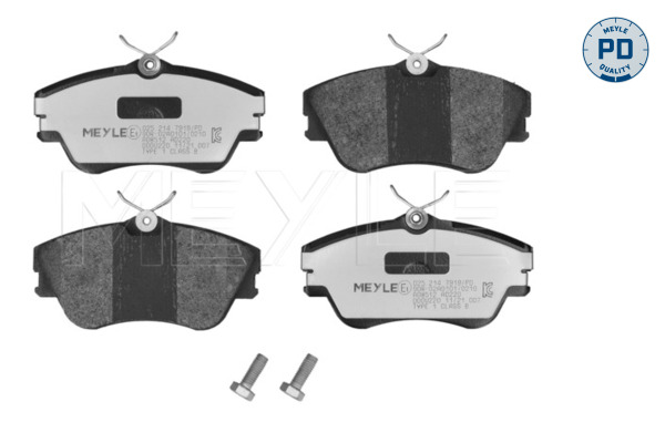 MEYLE 025 214 7919/PD MEYLE-PD: Advanced performance and design. Bremsbelagsatz, Scheibenbremse