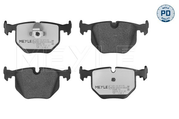 MEYLE 025 214 8717/PD MEYLE-PD: Advanced performance and design. Bremsbelagsatz, Scheibenbremse