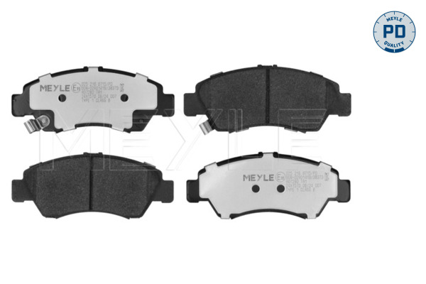 MEYLE 025 216 9715/PD MEYLE-PD: Advanced performance and design. Bremsbelagsatz, Scheibenbremse