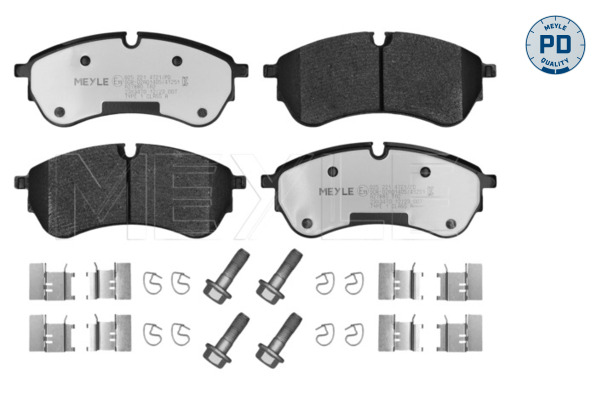 MEYLE 025 221 4721/PD MEYLE-PD: Advanced performance and design. Bremsbelagsatz, Scheibenbremse