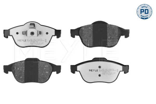 MEYLE 025 232 4518/PD MEYLE-PD: Advanced performance and design. Bremsbelagsatz, Scheibenbremse