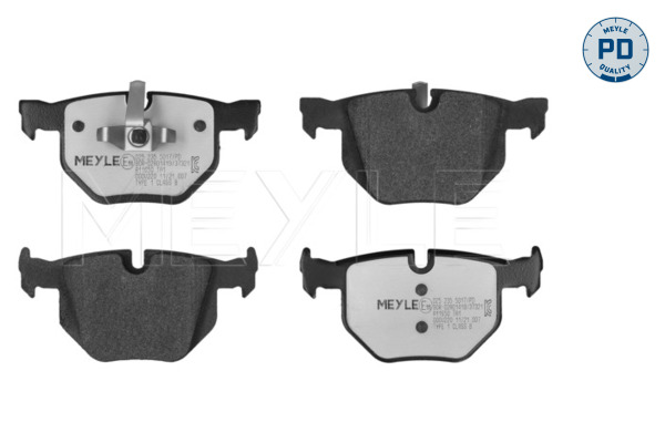 MEYLE 025 235 5017/PD MEYLE-PD: Advanced performance and design. Bremsbelagsatz, Scheibenbremse