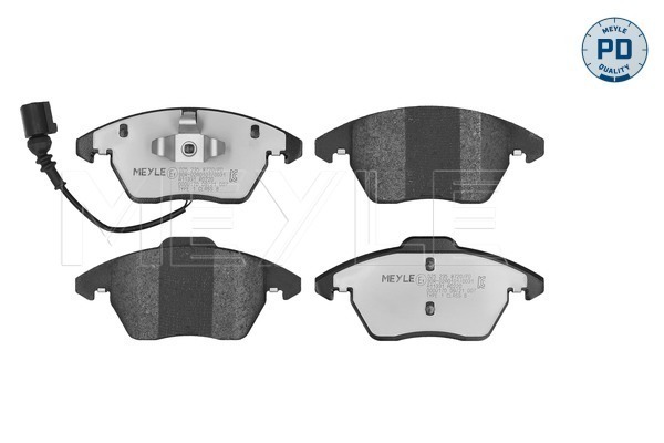 MEYLE 025 235 8720/PD MEYLE-PD: Advanced performance and design. Bremsbelagsatz, Scheibenbremse