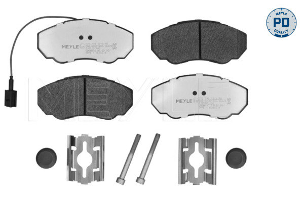 MEYLE 025 239 1719/PD MEYLE-PD: Advanced performance and design. Bremsbelagsatz, Scheibenbremse