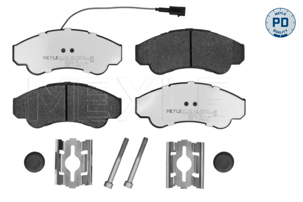 MEYLE 025 239 1919/PD MEYLE-PD: Advanced performance and design. Bremsbelagsatz, Scheibenbremse