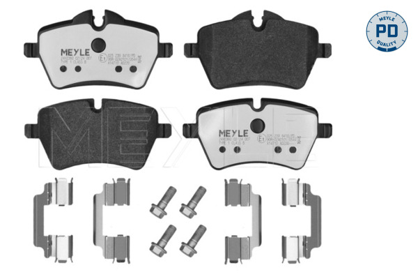 MEYLE 025 239 8418/PD MEYLE-PD: Advanced performance and design. Bremsbelagsatz, Scheibenbremse