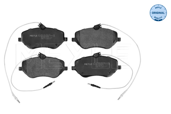 MEYLE 025 241 3317/W MEYLE-ORIGINAL: True to OE. Bremsbelagsatz, Scheibenbremse