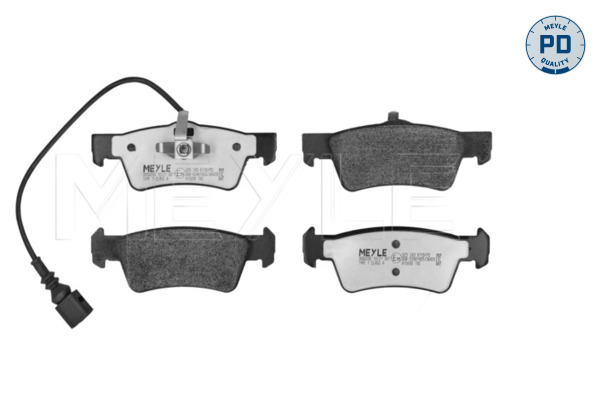MEYLE 025 243 6719/PD MEYLE-PD: Advanced performance and design. Bremsbelagsatz, Scheibenbremse