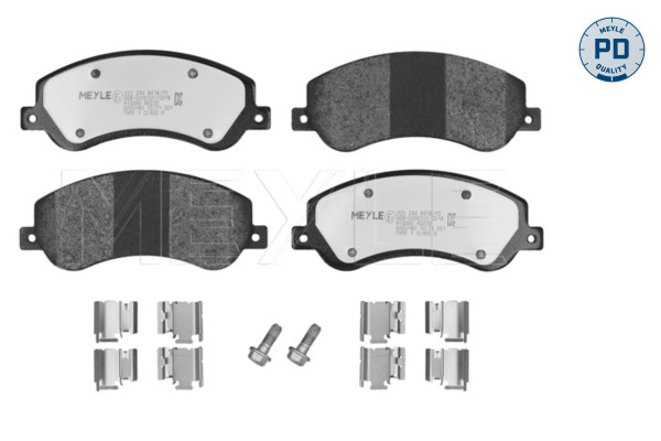MEYLE 025 244 8418/PD MEYLE-PD: Advanced performance and design. Bremsbelagsatz, Scheibenbremse