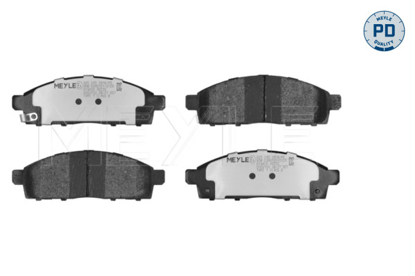 MEYLE 025 245 2916/PD MEYLE-PD: Advanced performance and design. Bremsbelagsatz, Scheibenbremse