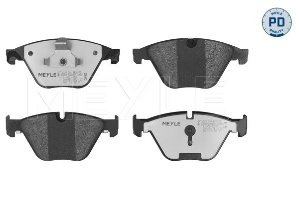MEYLE 025 246 8820/PD MEYLE-PD: Advanced performance and design. Bremsbelagsatz, Scheibenbremse
