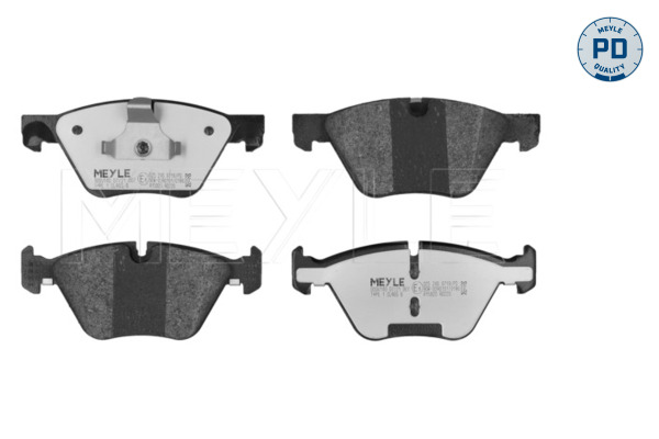 MEYLE 025 246 9719/PD MEYLE-PD: Advanced performance and design. Bremsbelagsatz, Scheibenbremse
