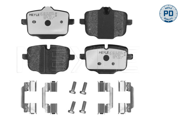 MEYLE 025 247 0318/PD MEYLE-PD: Advanced performance and design. Bremsbelagsatz, Scheibenbremse