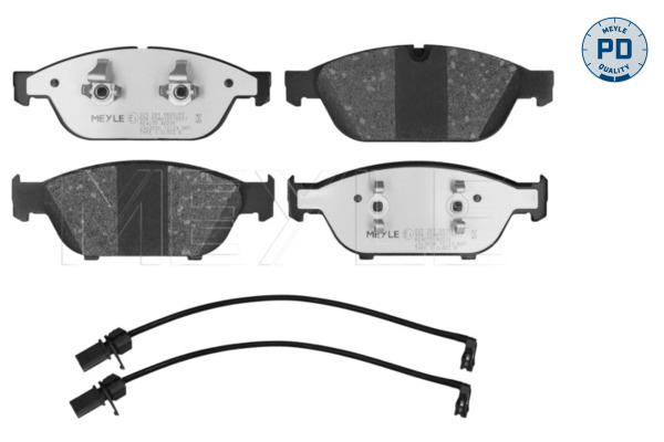 MEYLE 025 261 5820/PD MEYLE-PD: Advanced performance and design. Bremsbelagsatz, Scheibenbremse