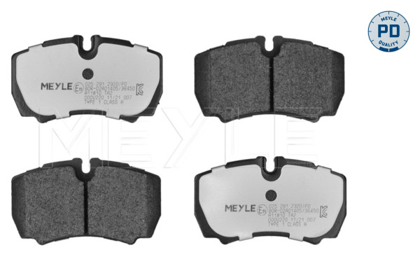 MEYLE 025 291 2320/PD MEYLE-PD: Advanced performance and design. Bremsbelagsatz, Scheibenbremse