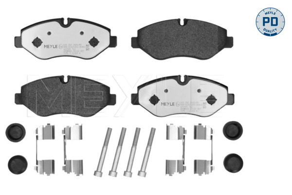 MEYLE 025 292 2920/PD MEYLE-PD: Advanced performance and design. Bremsbelagsatz, Scheibenbremse