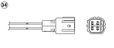NGK 96837 Lambdasonde