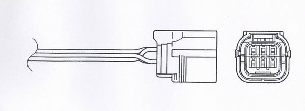 NGK 1351 Sonda lambda-Sonda lambda-Ricambi Euro