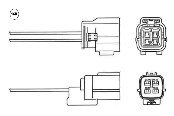 NGK 97901 Sonda lambda-Sonda lambda-Ricambi Euro