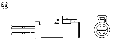 NGK 1707 Sonda lambda