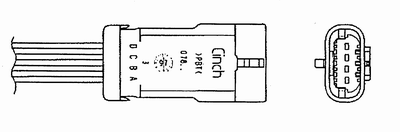 NGK 1704 Sonda lambda