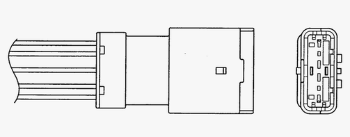 NGK 1840 Sonda lambda-Sonda lambda-Ricambi Euro