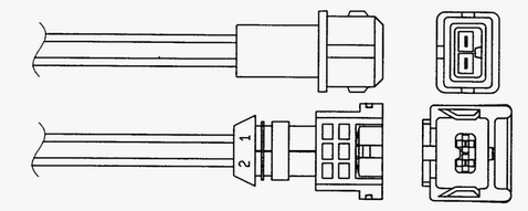 NGK 1755 Sonda lambda-Sonda lambda-Ricambi Euro