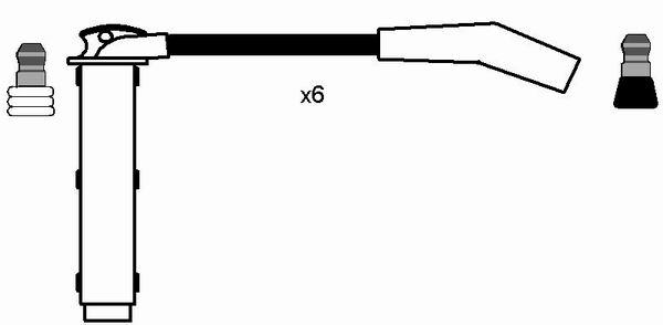 NGK 8270 Kit cavi accensione