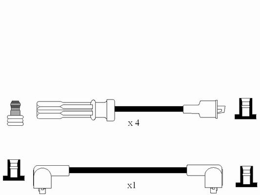 NGK 8226 Kit cavi accensione