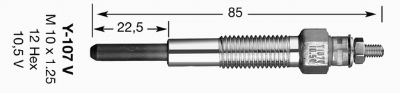 NGK 6628 izzítógyertya