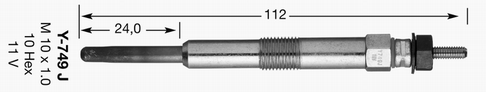 NGK 5013 izzítógyertya HYUNDAI KIA