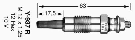 NGK 5148 izzítógyertya FORD