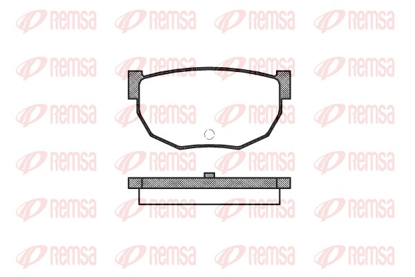 REMSA 0151.10 Σετ τακάκια,...