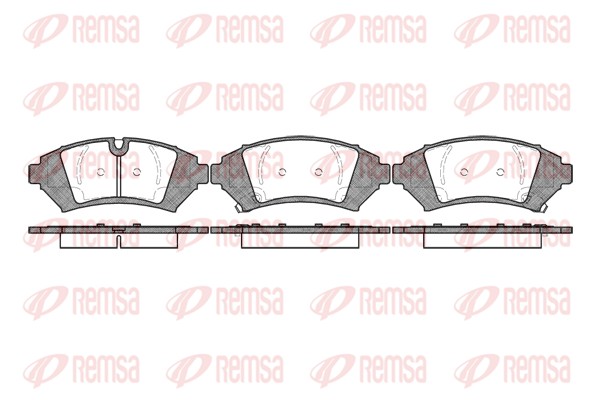 REMSA 0641.12 Σετ τακάκια,...