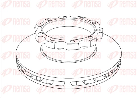 REMSA NCA1045.20 Δισκόπλακα