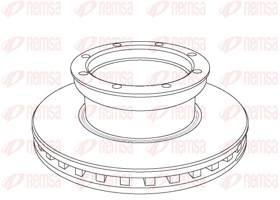 REMSA NCA1054.20 Δισκόπλακα